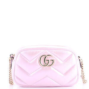 Gucci Gg Marmont Shoulder Bag Chevron #244883G12B